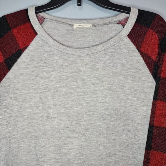 Red & Black Buffalo Long Sleeve Tunic - Picture 7 of 8